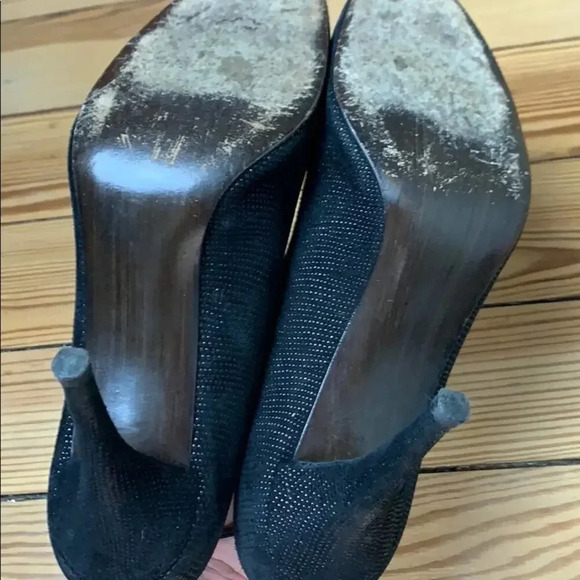 Stuart weitzman black heel size 10 - Picture 7 of 9